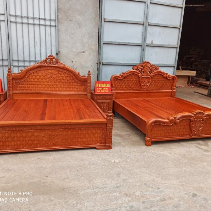 Giá Giường Gỗ 1m6