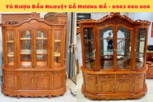 tủ rượu gỗ