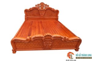 Giường gỗ gõ đỏ hợp mệnh
