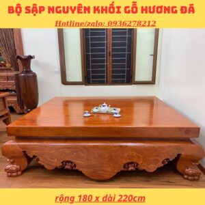 Sập Chân Quỳ Gỗ Nguyên Khối