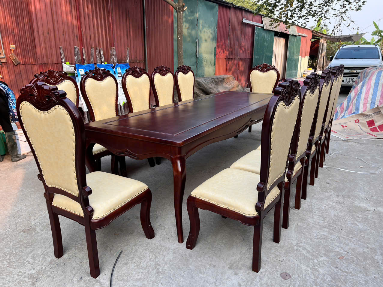 bộ bàn ăn giá tại xưởng uy tín