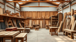 Xưởng Sản Xuất Đồ Gỗ Nội Thất Nguyên Khối Uy Tín