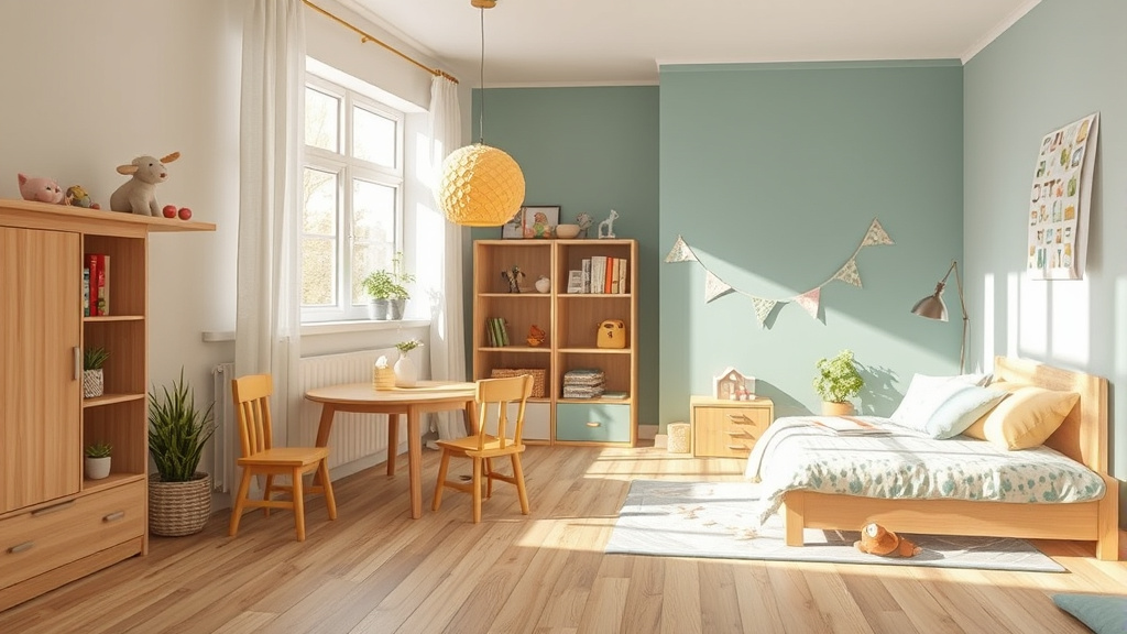 Gỗ Công Nghiệp Có Tốt Cho Phòng Trẻ Em Không