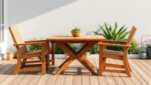 Bàn Ăn Gỗ Cũ Đã Qua Sử Dụng Dễ Bảo Trì Không