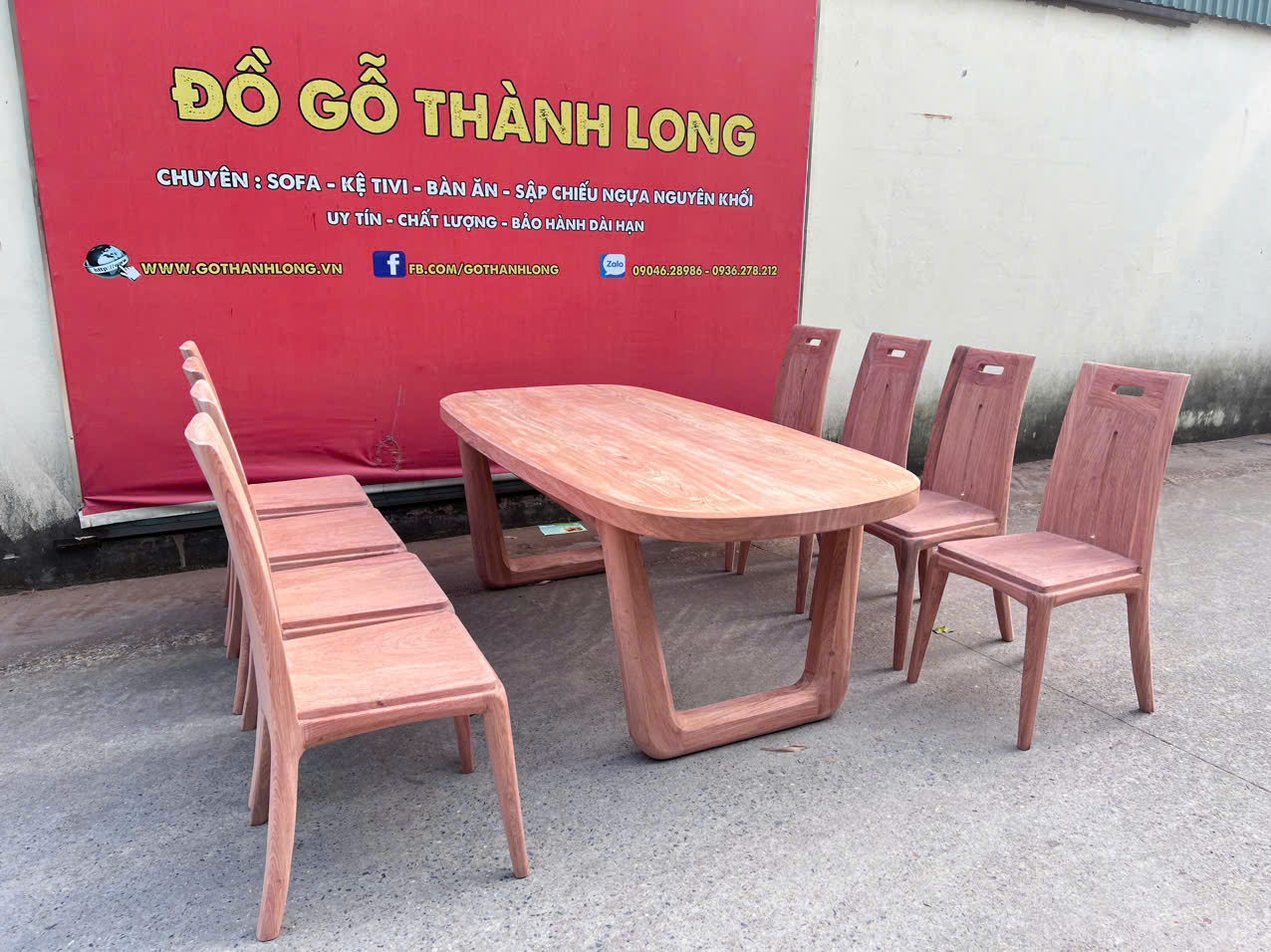 kích thước bàn ăn hiện đại giá rẻ