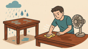 Cách Bảo Quản Đồ Gỗ Khi Bị Ẩm Ướt