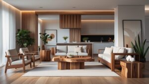 Sofa Tân Cổ Điển Từ Gỗ Cao Cấp