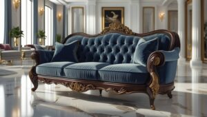 sofa nệm cổ điểm