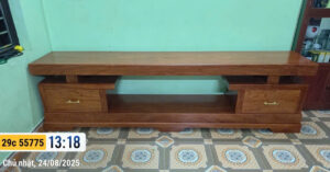 Xuất Xưởng Giao Hàng Kệ Tivi Mộc Giao Ở Hà Giang