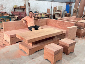 Bộ Sofa Phần Thô Giao Khách Hà Nội